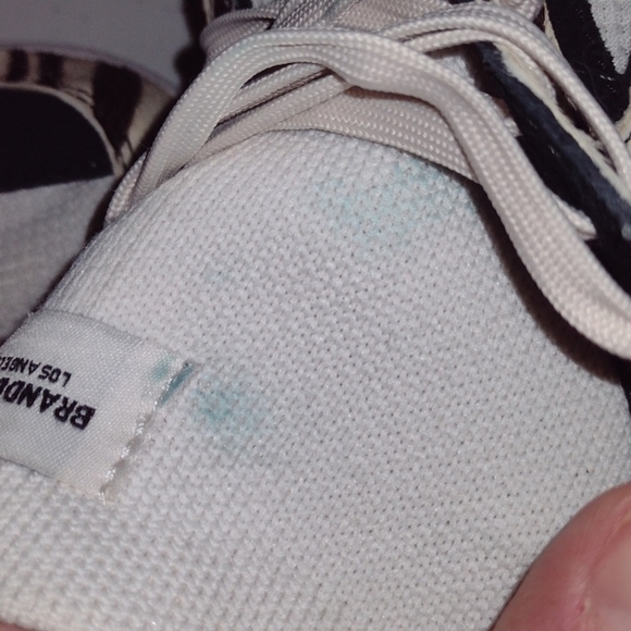 Brandblack Aura 130 Pony Hair Sneakers free people animal print zebra size 8 - Picture 9 of 9